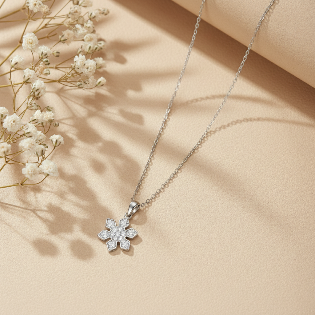 Frosted Flake Necklace