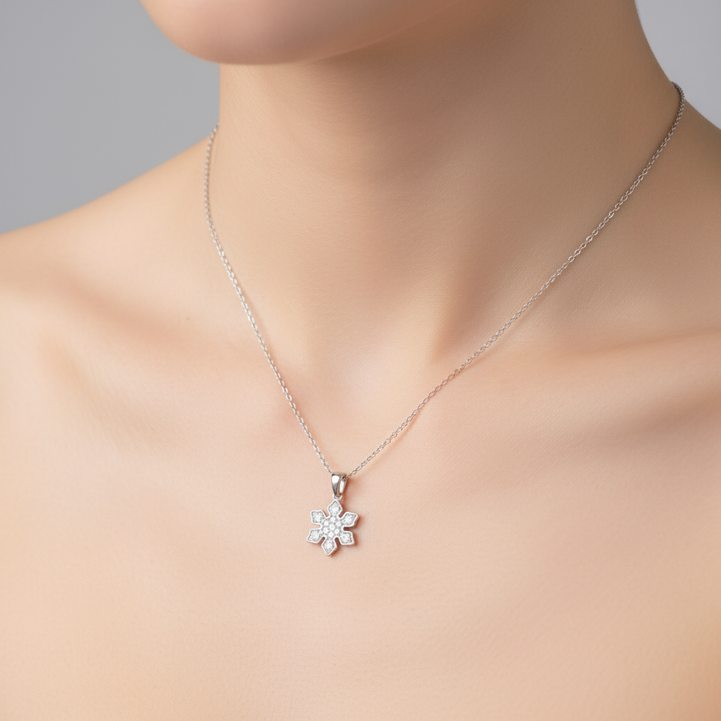 Frosted Flake Necklace