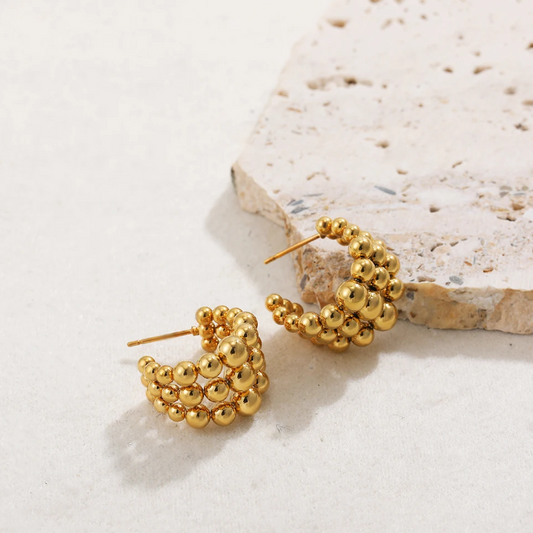 Roman Style C Shape Studs