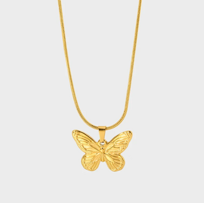 Butterfly Pendant Necklace