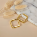 Square Clip Hoops