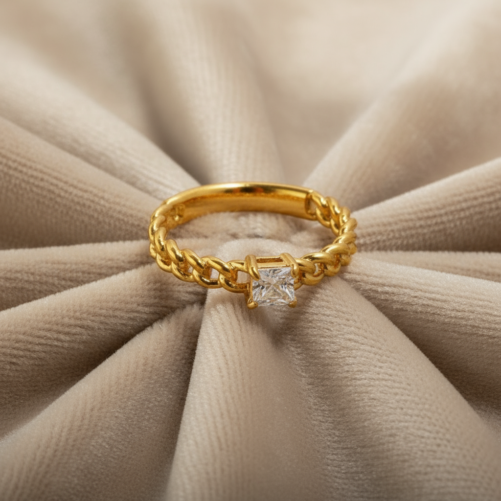 Cuban Luxe Ring