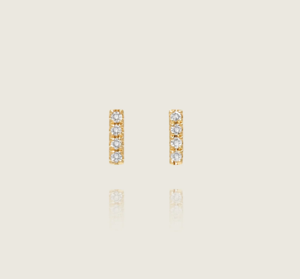 High Bar Stud Earring