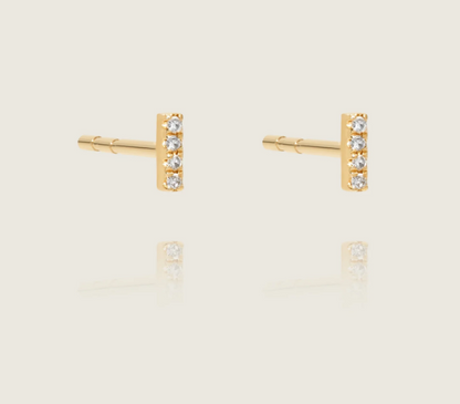 High Bar Stud Earring