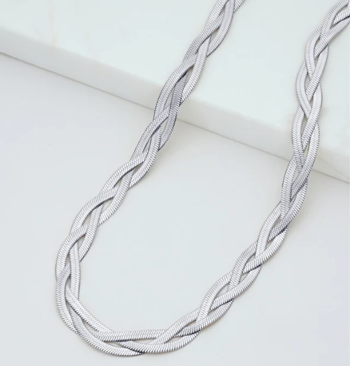 Twisted Snake Chain Necklace