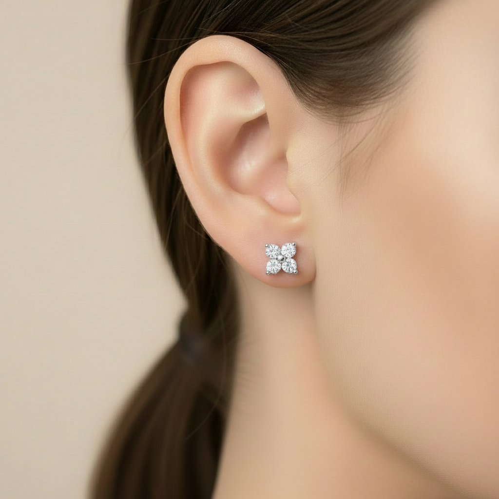 Flower Glow Studs