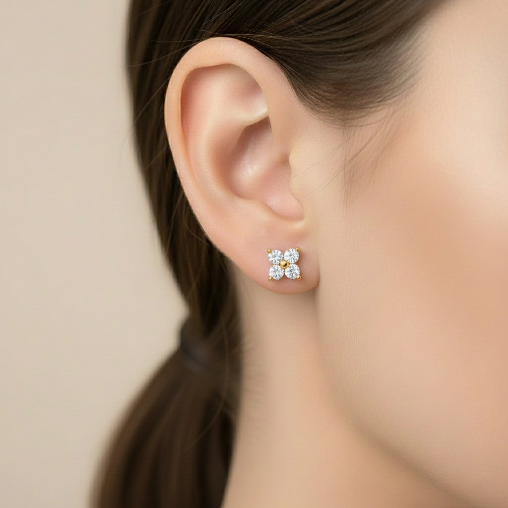 Flower Glow Studs