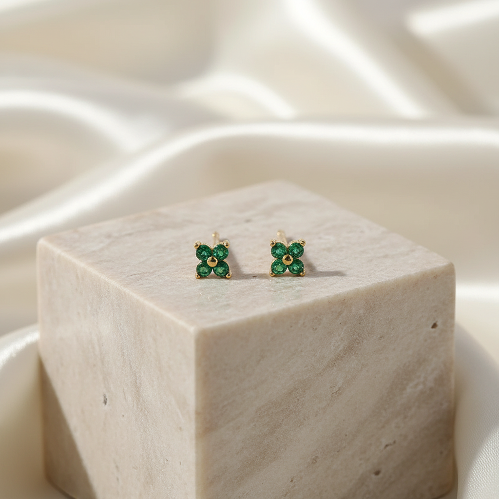Flower Glow Studs