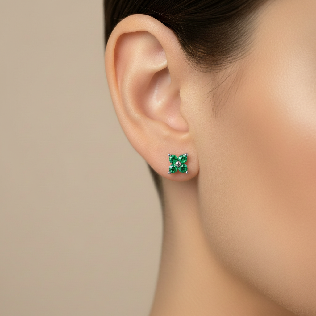 Flower Glow Studs
