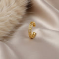 Wave line Ear Cuff