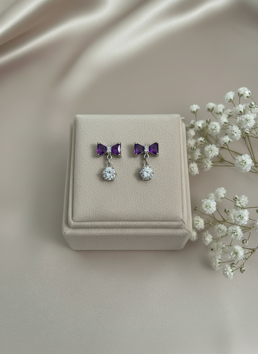 Dazzle Bow Studs