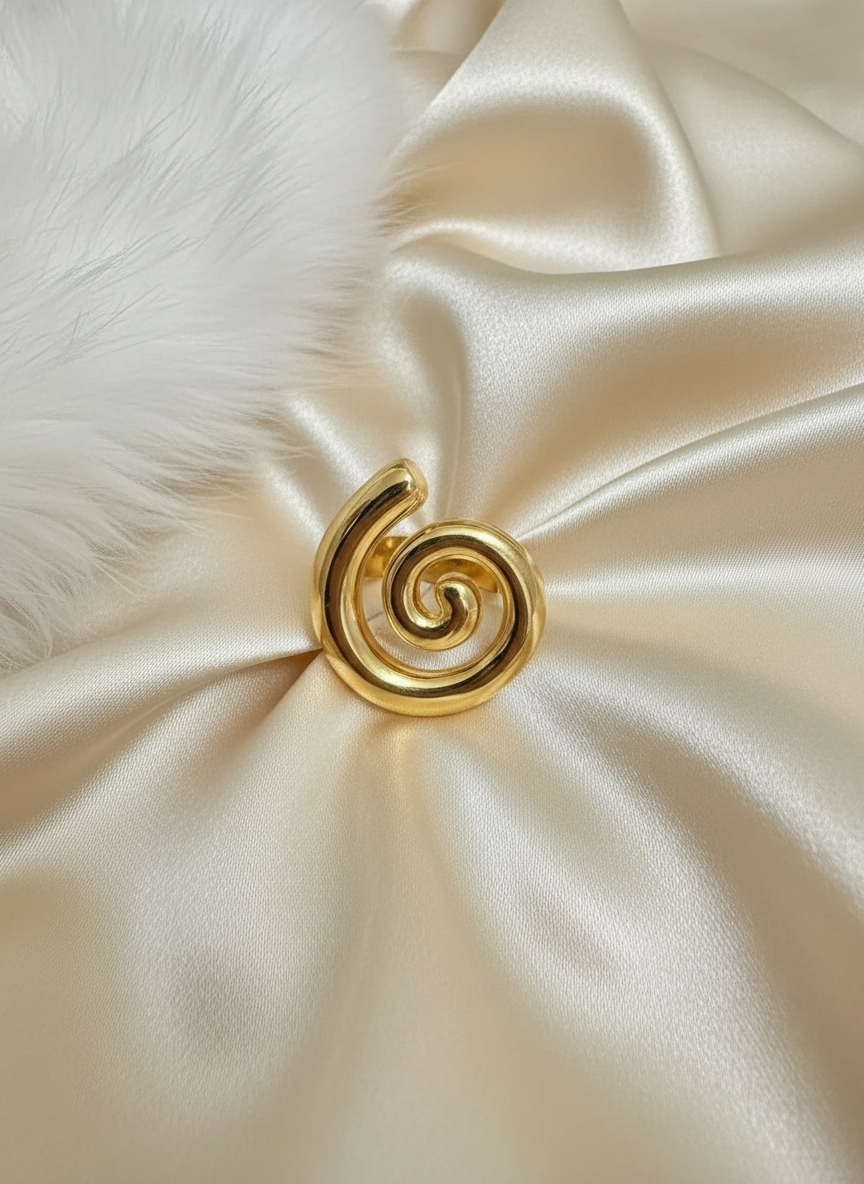 Luxe Spiral Ring