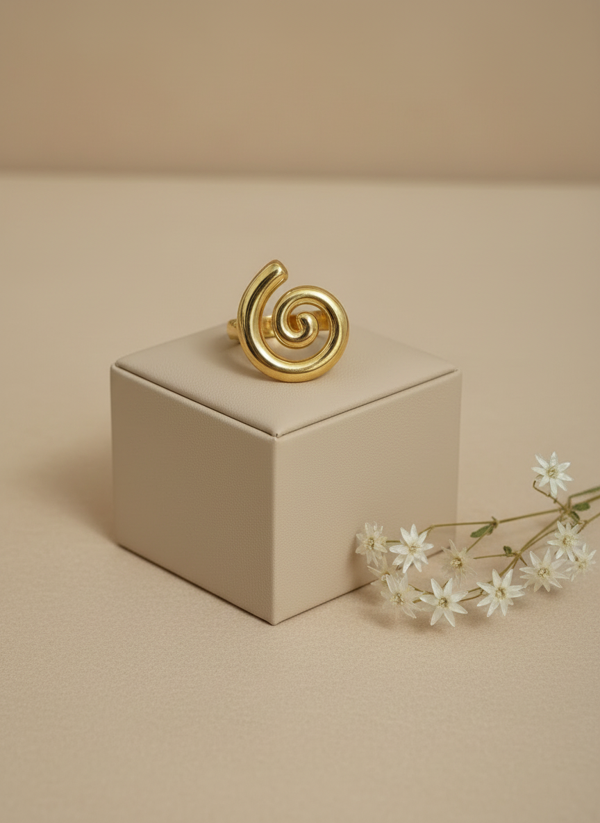 Luxe Spiral Ring
