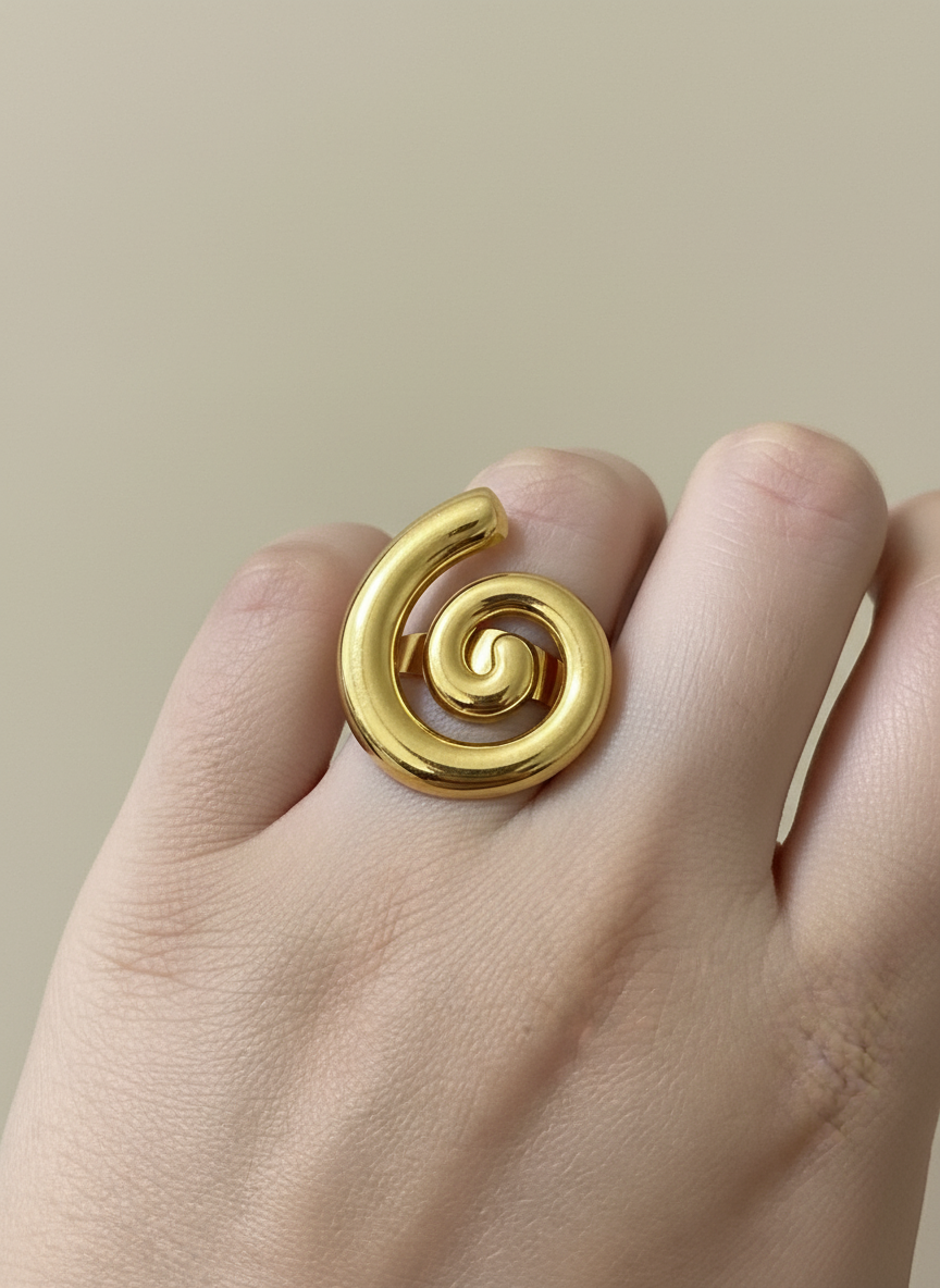Luxe Spiral Ring