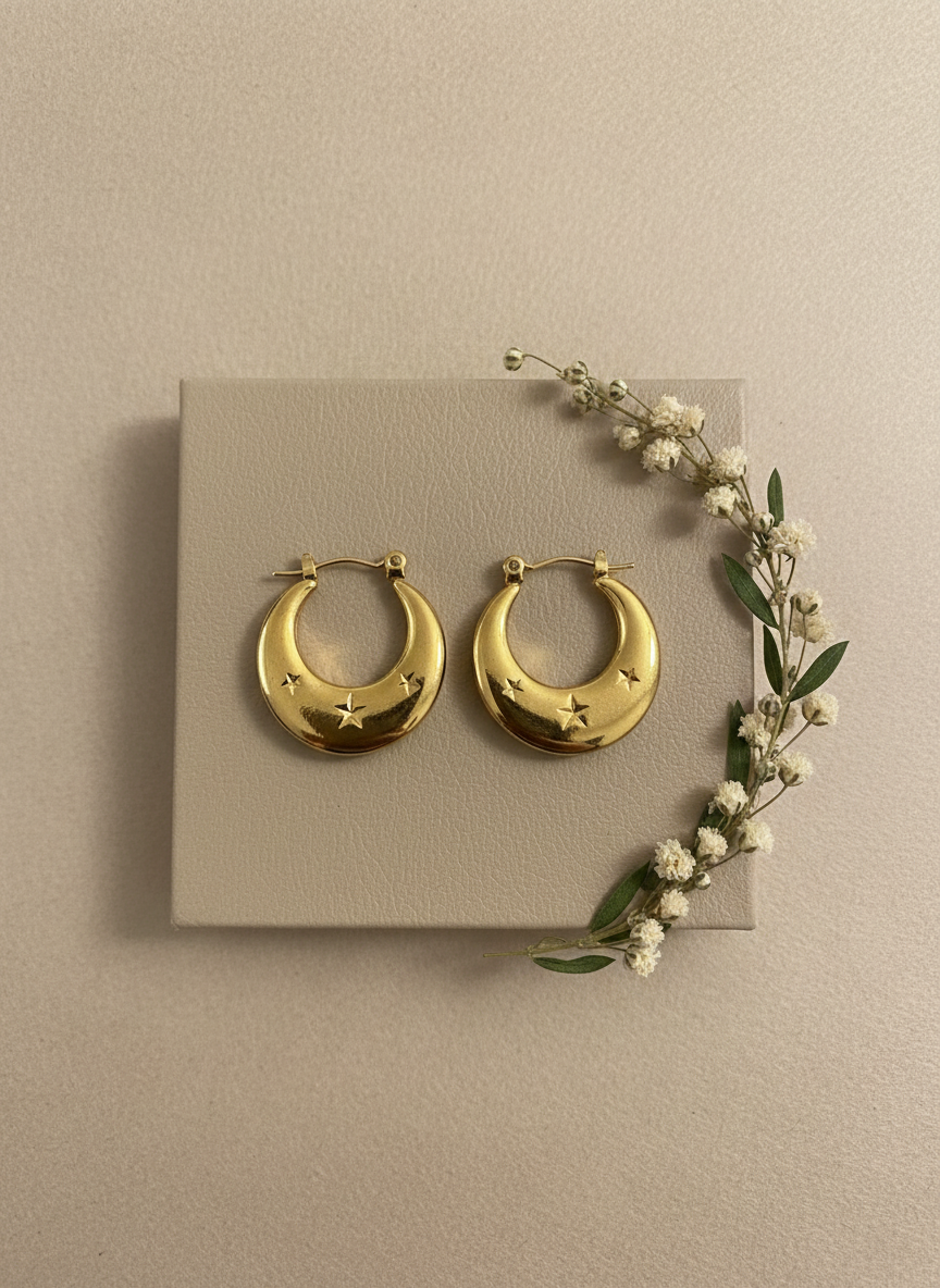 Star Gleam Hoops