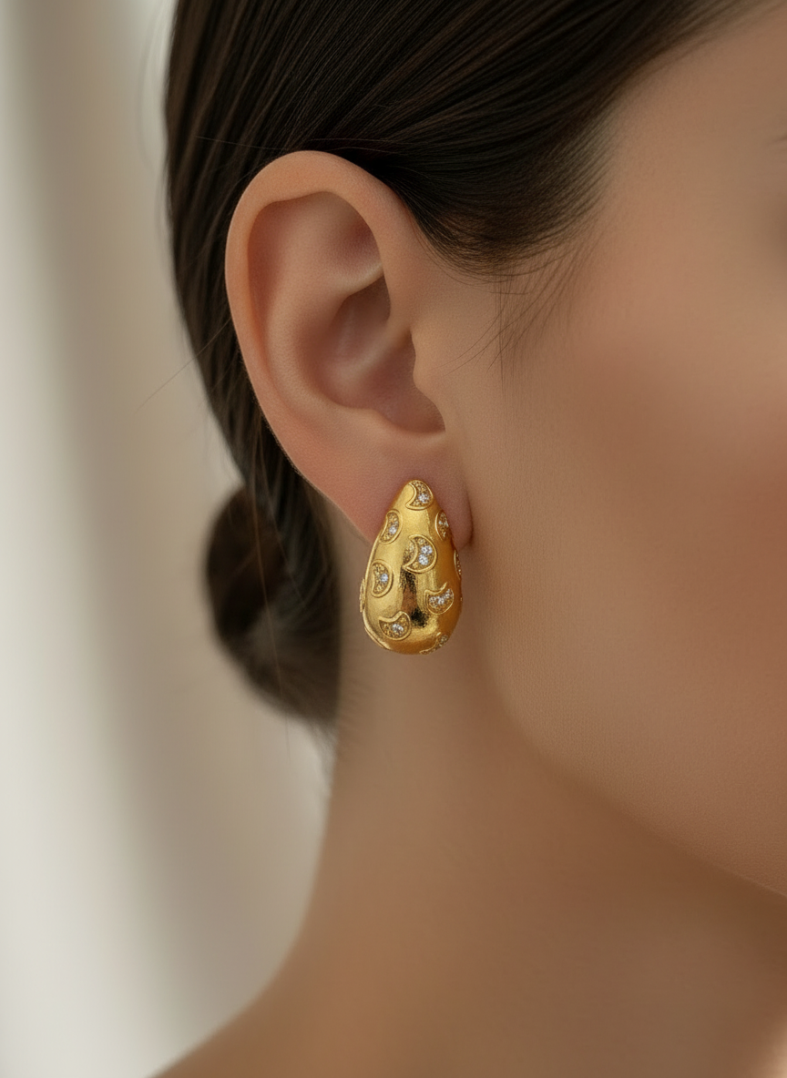 Hydra Shine Drop Earrings