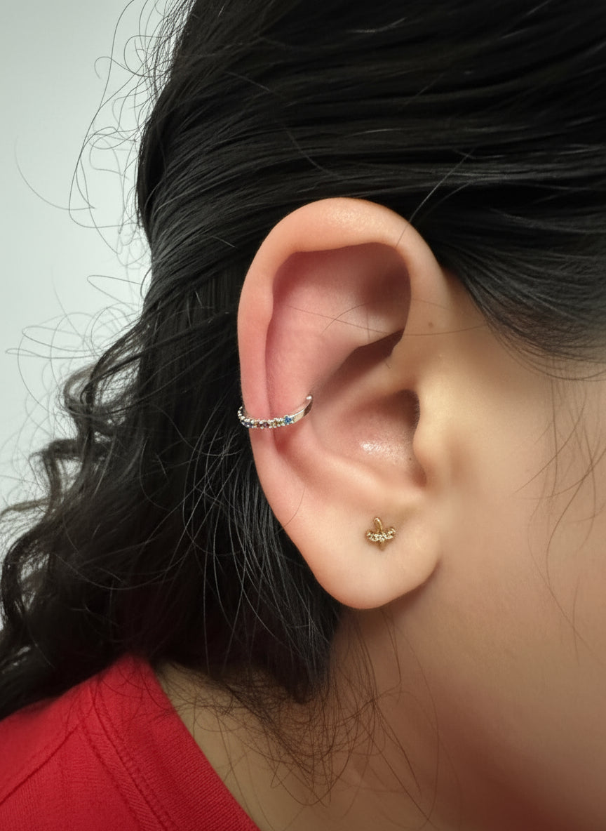 Rainbow Ear Cuff
