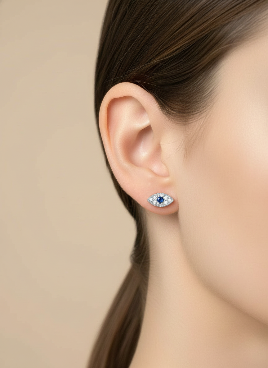 Guardian Gaze Stud Earring