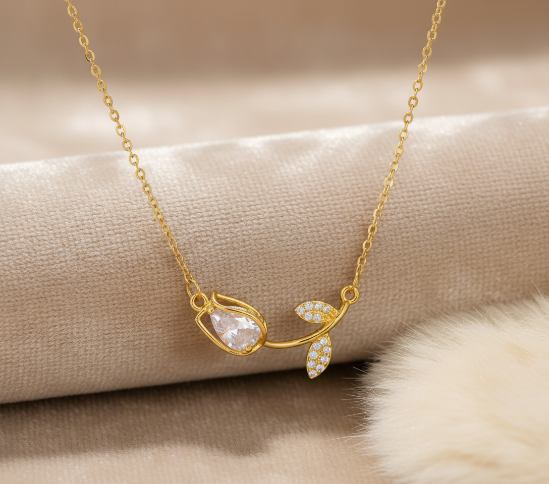 Aurora Tulip Necklace