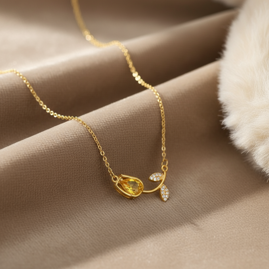 Aurora Tulip Necklace