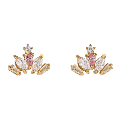 Crown Stud Earrings