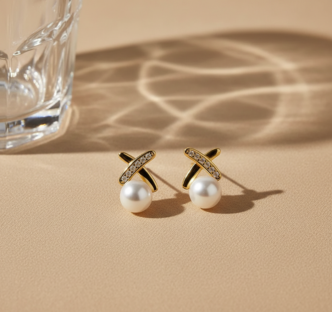 Faith Pearl Studs