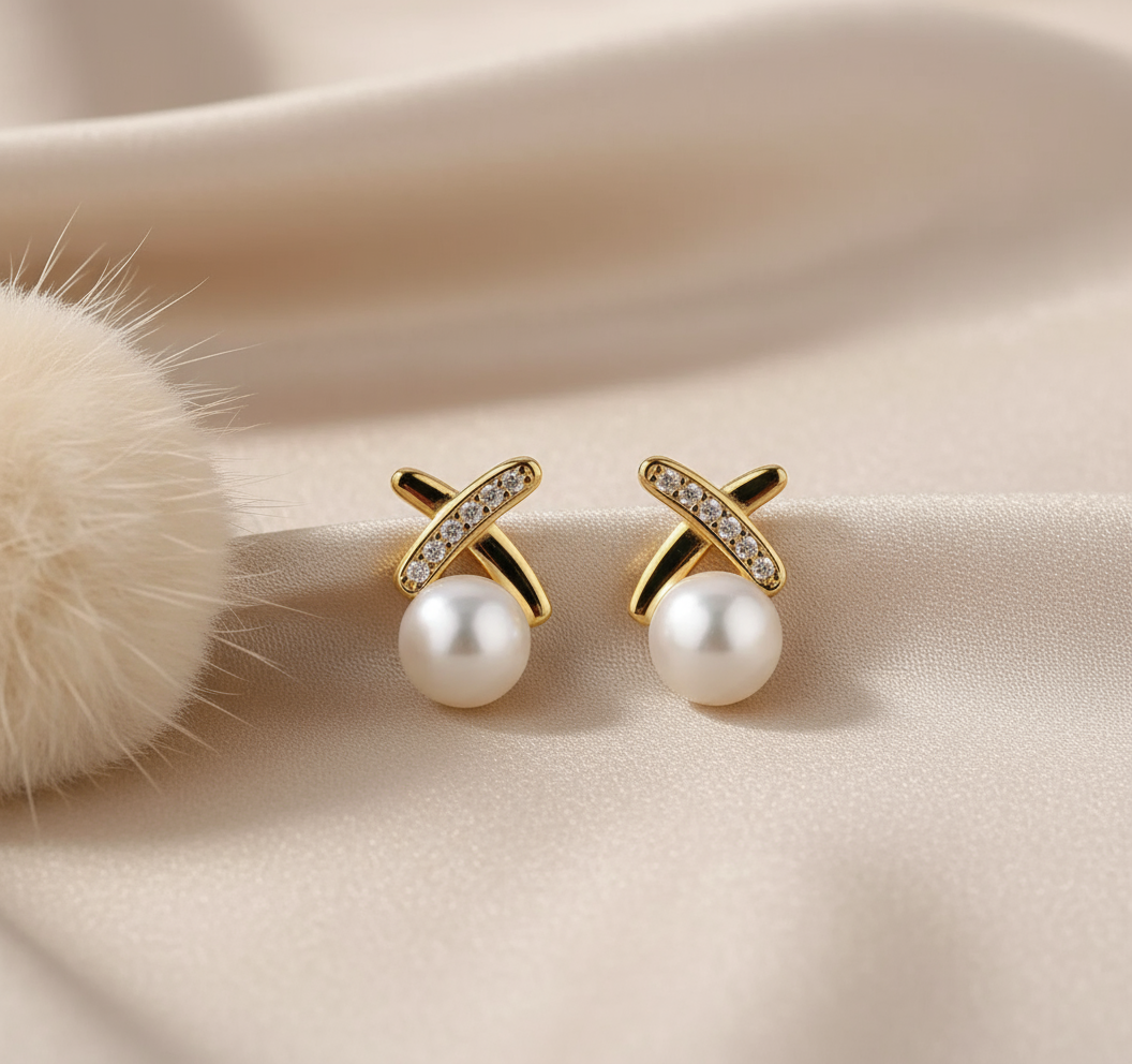 Faith Pearl Studs