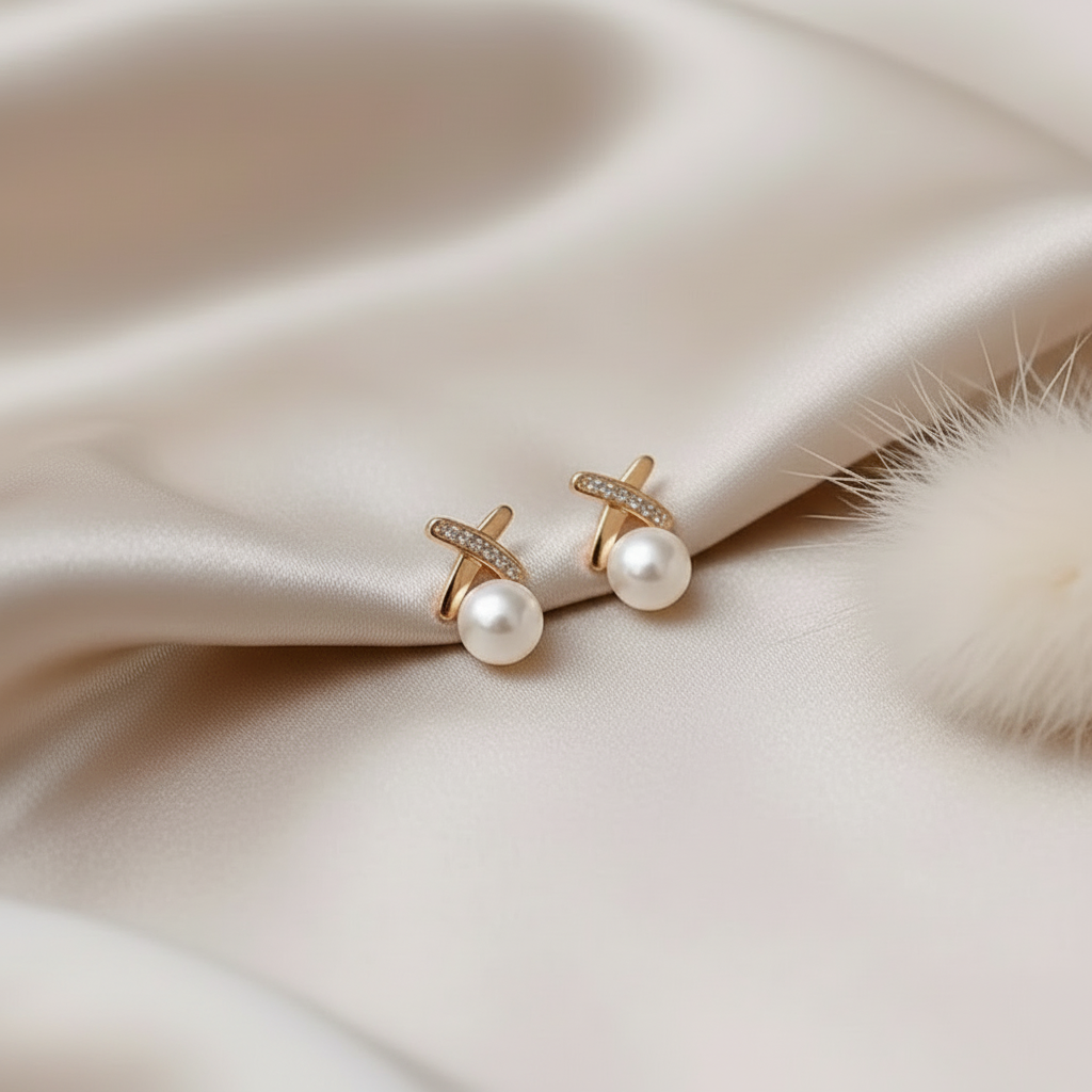 Faith Pearl Studs